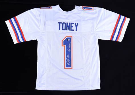 Kadarius Toney Signed Jersey Inscribed "Go Gators!" (Beckett) | Pristine Auction