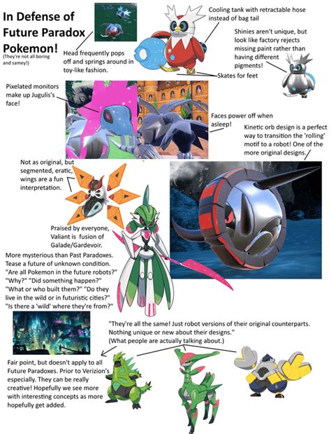 In Defense of Future Paradox Pokemon! : r/pokemon