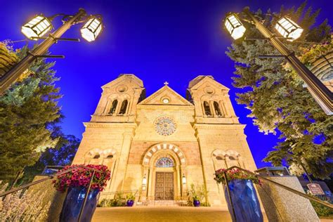 Cathedral Basilica of St. Francis of Assisi Stock Photo - Image of city, assis: 154341846