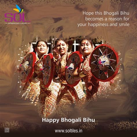 Hope this Bhogali Bihu becomes a reason for your happiness and smile - Happy Bhogali Bihu # ...