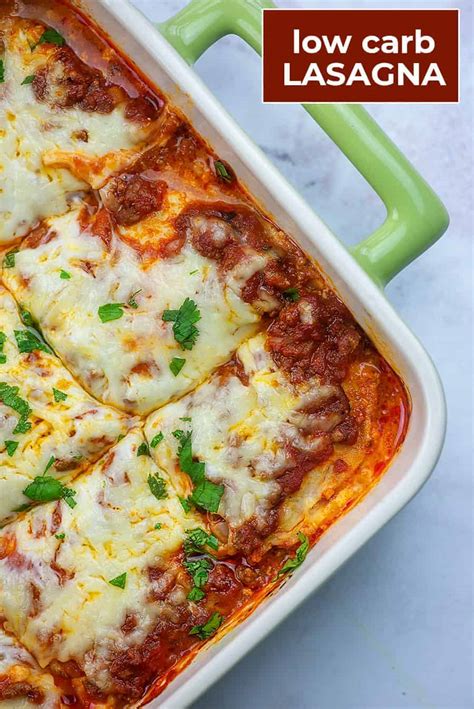 Keto Lasagna Recipe | That Low Carb Life