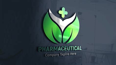 Professional Pharmaceutical Logo Design Photoshop cc Tutorial - YouTube