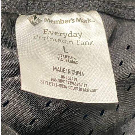 Other NWT Member's Mark Women's Everyday Perforated Tank Large | Grailed