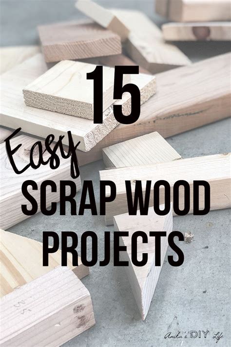 27 Simple Scrap Wood Projects for Beginners | Scrap wood projects, Wood ...