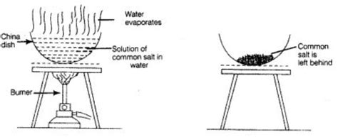 Evaporation Diagram Chemistry