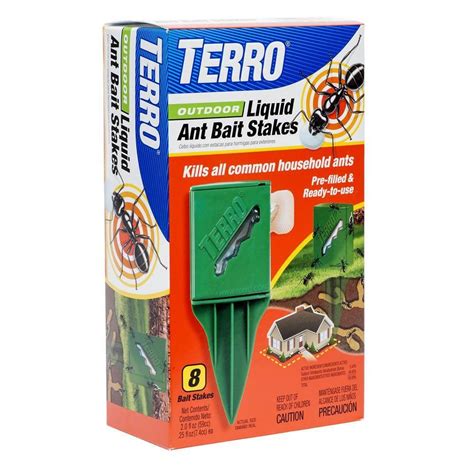 Terro Outdoor Liquid Ant Stake-T1812 - The Home Depot