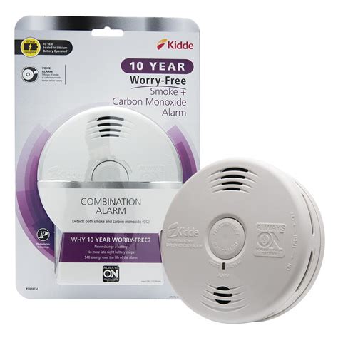 Reviews for Kidde 10-Year Worry Free Smoke & Carbon Monoxide Detector ...