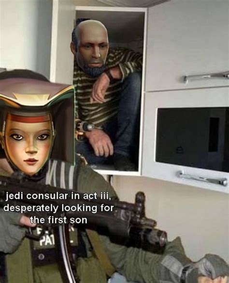 Lol so true. Creds: @memesoftheoldrepublic on IG : r/SWTOR_memes