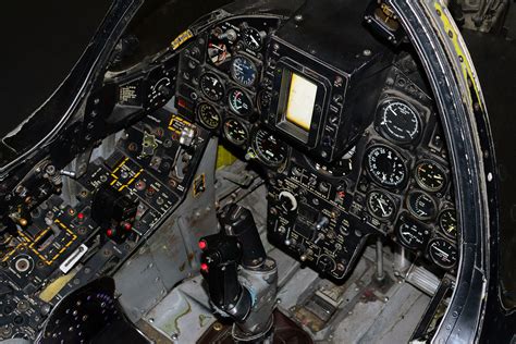 F-8 Crusader Cockpit | Cockpit of F-8 Crusader procedures tr… | Flickr