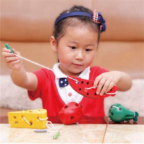 Wooden Toys Montessori 3D Puzzles 1PCS Mini Creative Kids Didactic Games Educational Toys For ...