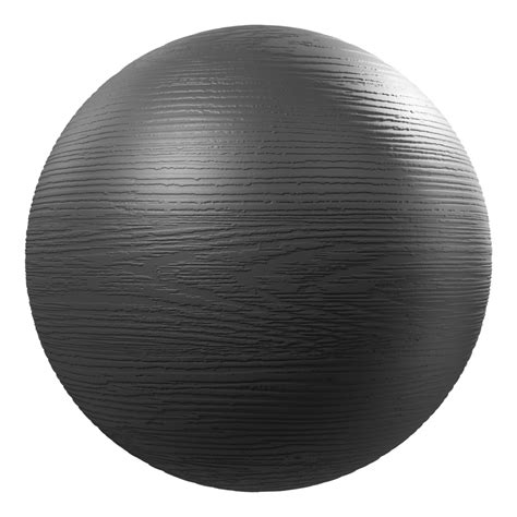 Bold Wood Grain Mold Plastic Texture, Black - Poliigon