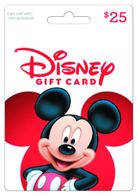 Disney $25 Gift Card - Walmart.com in 2020 | Disney gift card, Disney gift, Discount disney gift ...