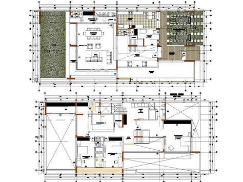 Curtain wall detail plan detail dwg file. - Cadbull