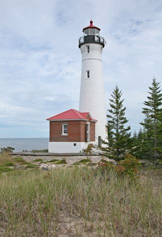 Crisp Point Lighthouse, Michigan at Lighthousefriends.com