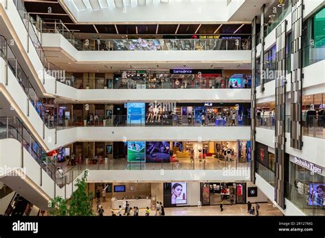 Saigon Centre shopping mall interior, Ho Chi Minh City, Vietnam Stock ...