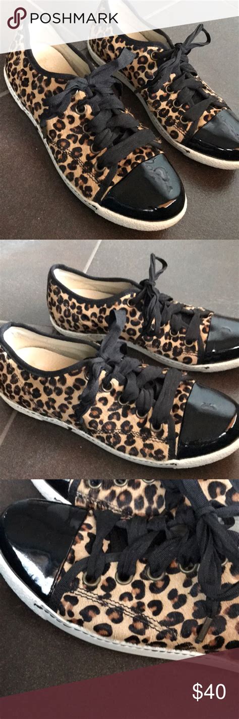 Omoda Leopard Sneaker Tennis Shoes Calf Hair | Tennis shoes sneakers, Leopard sneakers, Shoes