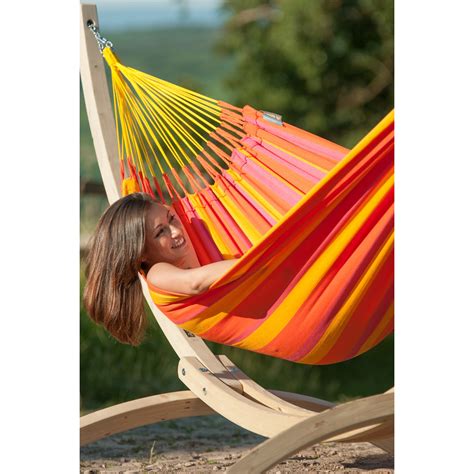 LA SIESTA Sonrisa Weatherproof Single Hammock & Reviews | Wayfair