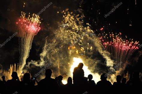 Fireworks show Stock Photo by ©Alyonushka 1745032