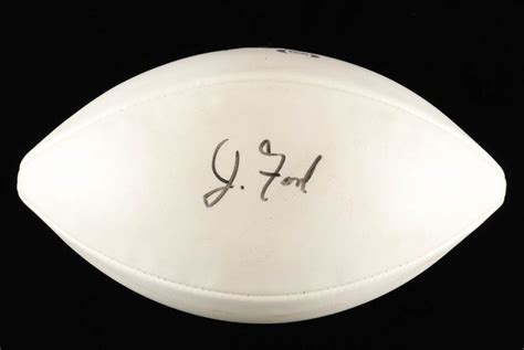 President Gerald Ford Signed Football - CharityStars