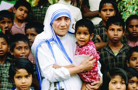 Mother Teresa, Who Took Care Of The Less Fortunate(lepers, Terminally ...