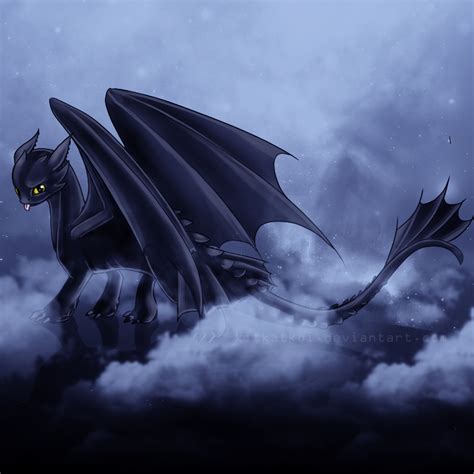 toothless - Toothless the Dragon Fan Art (11248320) - Fanpop