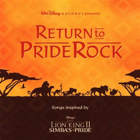 The Lion King II: Simba's Pride 1998 Soundtrack — TheOST.com all movie ...