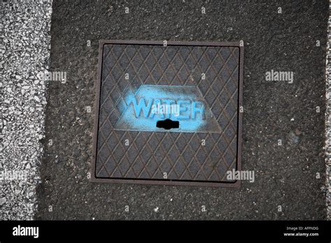 Water Stopcock Cover 002 Stock Photo - Alamy