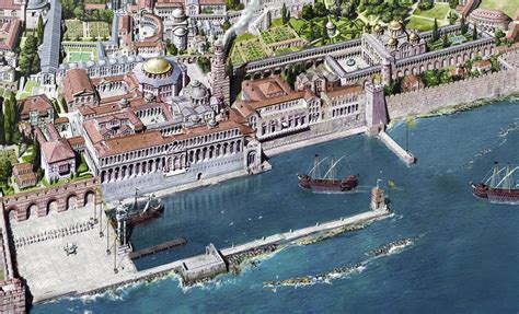 Pin by mirte lohmann on 6e Romeinen | Byzantine architecture, Roman city, City