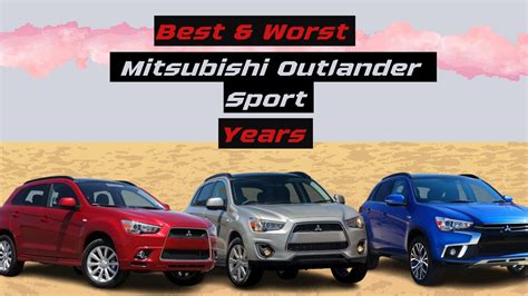 Mitsubishi Outlander Sport Years To Avoid [Complete Data] – Engineerine