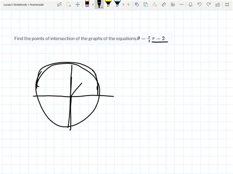 ⏩SOLVED:Find all points of intersection of the given equations. ρ=θ,… | Numerade