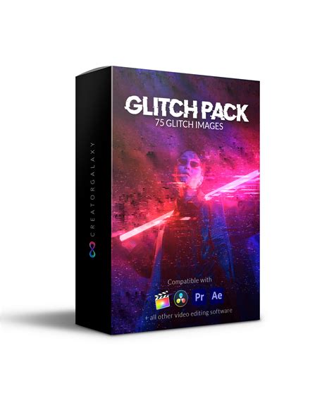 Custom Glitch Images Pack | CreatorGalaxy