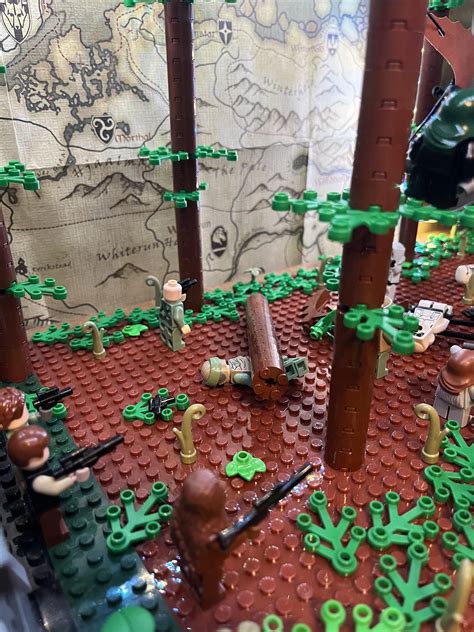 Lego Star Wars Endor and both battle moc : r/lego