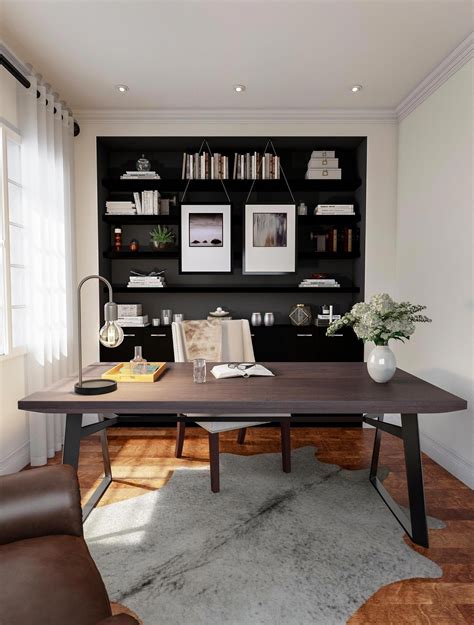 Office Space Decor | Home Office Bedroom Ideas | Female Executive ...