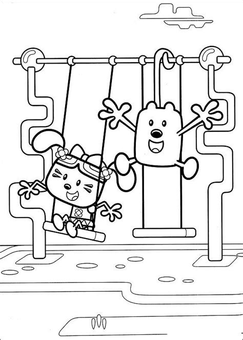 Wow Wow Wubbzy Coloring Pages 22