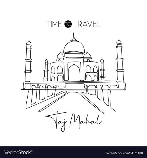 Taj Mahal Plan Drawing