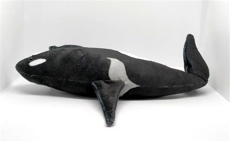 Transient Orca / Killer Whale Plushie / Dolphin Plush / Male - Etsy