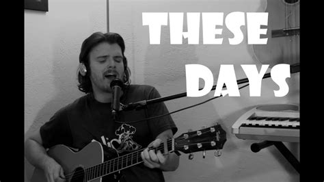 These Days - Jackson Browne (cover by Liam Selby) - YouTube