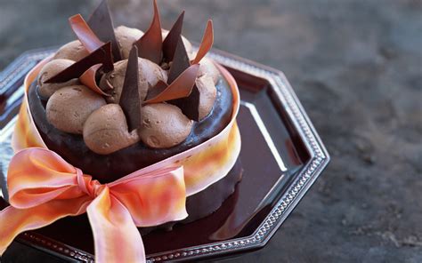 Delicious Chocolate Cake - HD Wallpaper