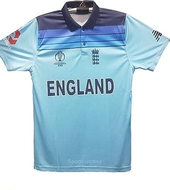 Amazon.com: England Cricket Jersey- ICC World Cup 2019 (Green, L (Chest ...