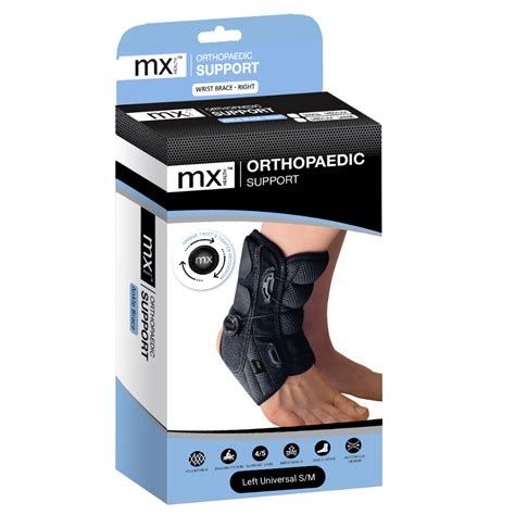 MX Support Ortho Ankle Brace Left Universal S - L | Shop Today. Get it Tomorrow! | takealot.com