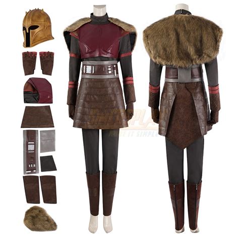 The Mandalorian Season 3 Armorer Cosplay Costume With Helmet