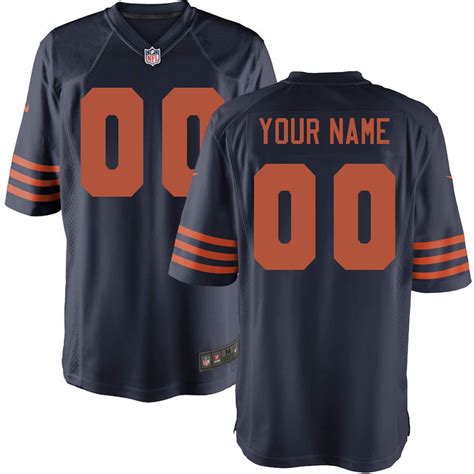 Nike Men's Chicago Bears Customized Throwback Game Jersey