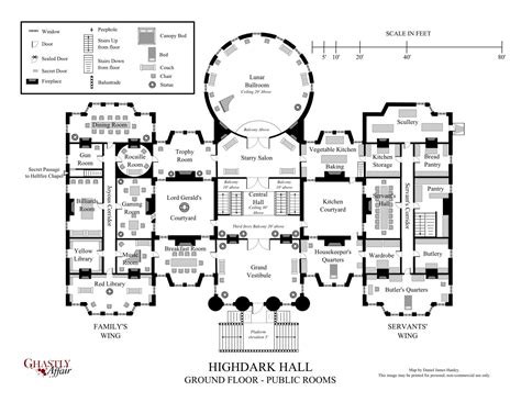 Mansion floor plan, Castle floor plan, Victorian house plans