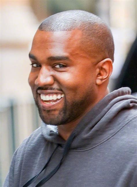 Wedded bliss? Kanye West pictured SMILING for possibly the first time ever - Mirror Online