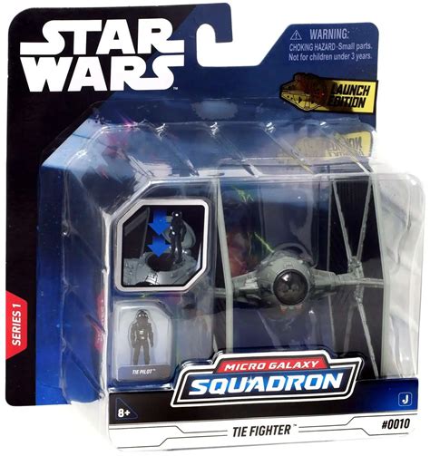 Star Wars Micro Galaxy Squadron TIE Fighter Vehicle 0010 Launch Edition ...