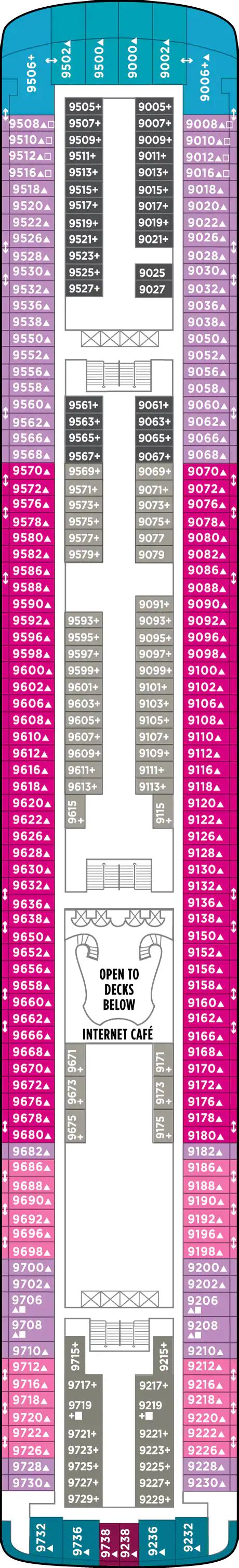 Norwegian Star Deck Plans | CruiseInd