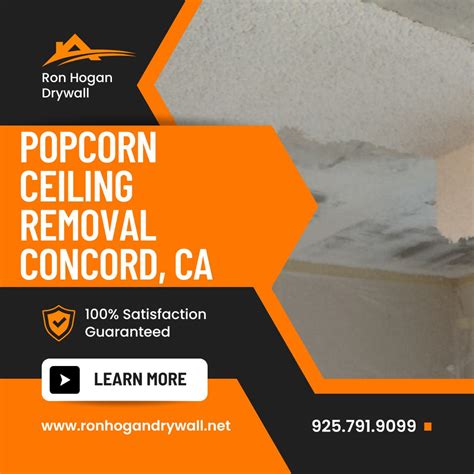 Popcorn Ceiling Removal Concord, CA - Estimate. Cost, Process - Martinez, CA Patch