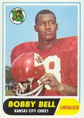 1968 Topps Bobby Bell #93 Football Card Value Price Guide | Kansas city chiefs, Sporting kansas ...