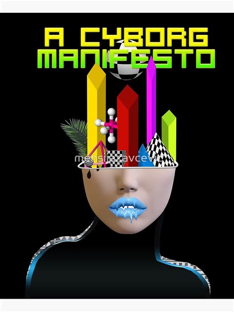 "A Cyborg Manifesto" Poster for Sale by mensijazavcevic | Redbubble