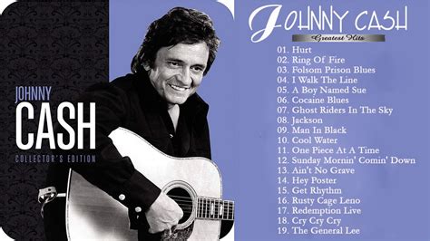 Johnny Cash Greatest Hits Full Album 2018 - The Very Best of Johnny ...